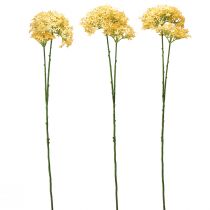 Itens Cebola Ornamental Allium Selvagem artificial Amarela 70cm 3 pcs
