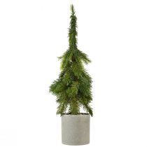 Itens Árvore de Natal artificial em vaso verde 55cm