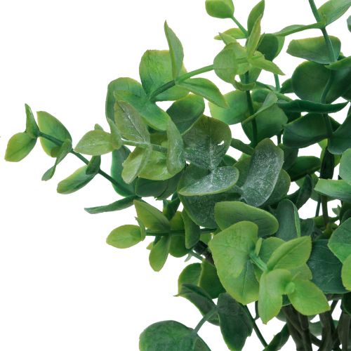 Floristik24 Ramos artificiais de eucalipto plantas artificiais verdes 34cm 6 unidades