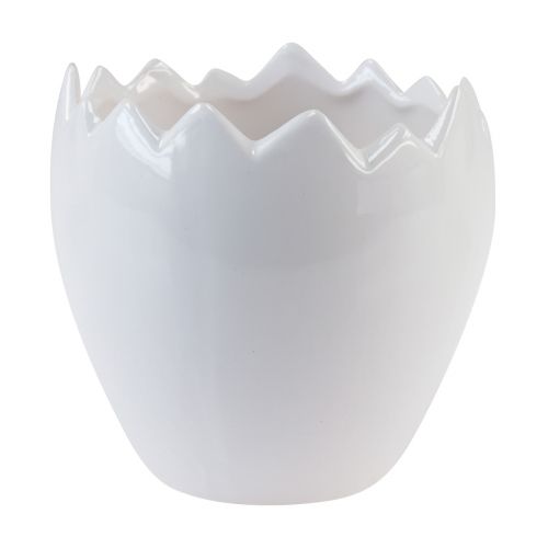Floristik24 Vaso de flores em cerâmica plantador de clara de ovo Ø11,5cm Alt.11,5cm 3 unid.