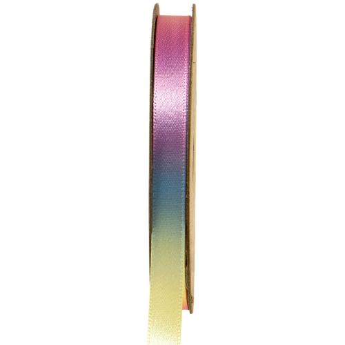 Itens Fita para presente fita arco-íris colorida pastel 10mm 20m