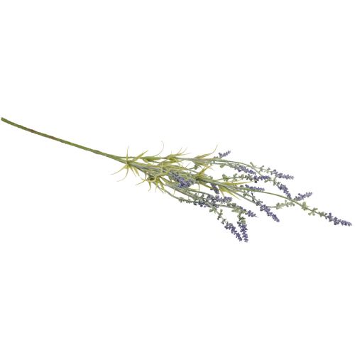 Floristik24 Flores artificiais decoração de lavanda ramo de lavanda roxo 48cm