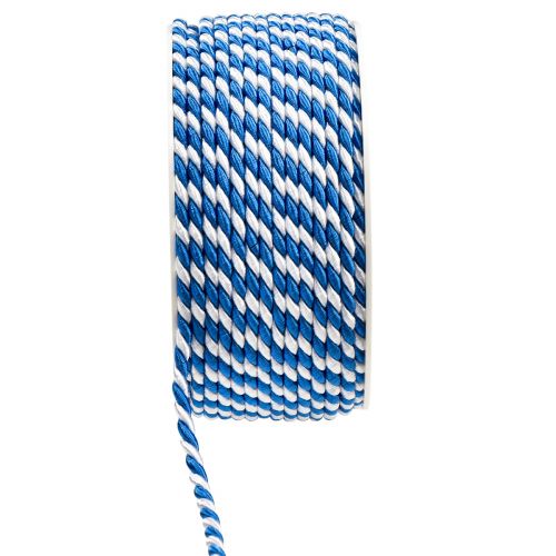 Itens Cordão fita decorativa azul branco para presente fita decorativa 25m