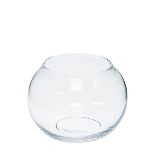 Floristik24 Vaso Bola Mini Vaso Vidro Redondo Decoração Altura 8cm Ø7cm