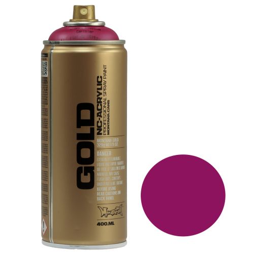 Spray Tinta Spray Rosa Montana Ouro Acetinado Mate 400ml