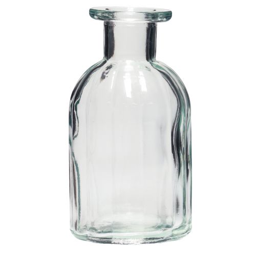 Floristik24 Vaso para garrafa vaso de vidro alto Ø7,5cm Alt.14cm