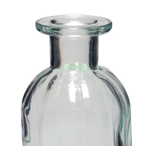 Floristik24 Vaso para garrafa vaso de vidro alto Ø7,5cm Alt.14cm