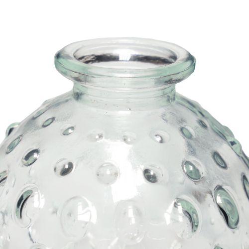 Floristik24 Vaso de vidro pequeno vaso de bola transparente Ø8,5cm Alt.8cm