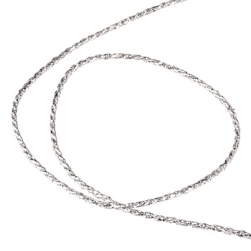 Itens Cordão de prata 2mm 50m