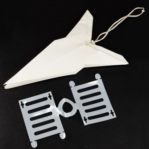 Itens Estrela de papel, branco creme, estrela grande para pendurar, 60 cm