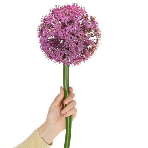 Itens Flor artificial de alho-poró, cebola ornamental, decoração elegante para ambientes, 90 cm