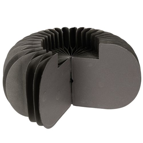 Anel decorativo de papel em formato de abóbora com favo de mel, 24 cm, 4 peças | Floristik24.pt