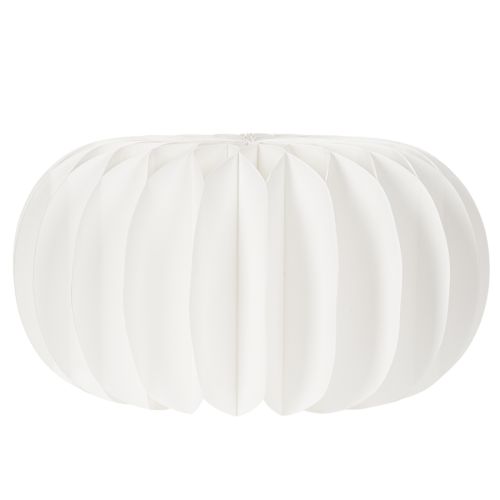 Anel de papel em formato de favo de mel, formato de abóbora redonda grande, 24 cm, pacote com 4 unidades, ideal para flores secas e decoração de outono. | Floristik24.pt