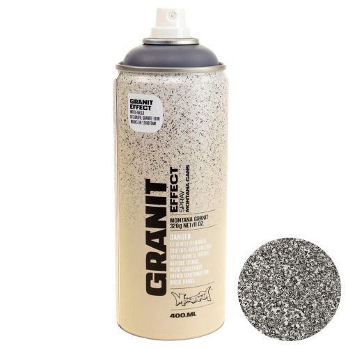 Itens Tinta spray efeito spray tinta granito Montana spray cinza 400ml