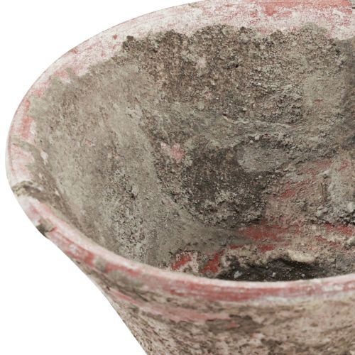 Itens Vaso de resina Vaso de barro Vaso de planta Terracota Vintage H7cm 2 peças