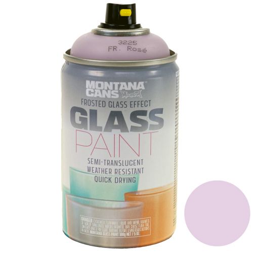 Floristik24 Tinta spray para vidro efeito spray tinta spray vidro rosa mate 250ml