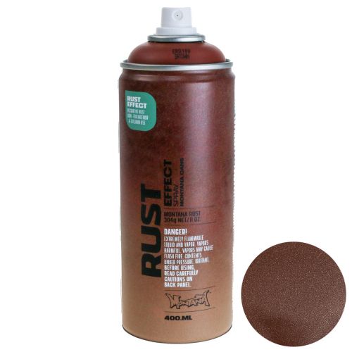 Spray Rust Spray Effect Spray Rust Spray Interior e Exterior Castanho 400ml