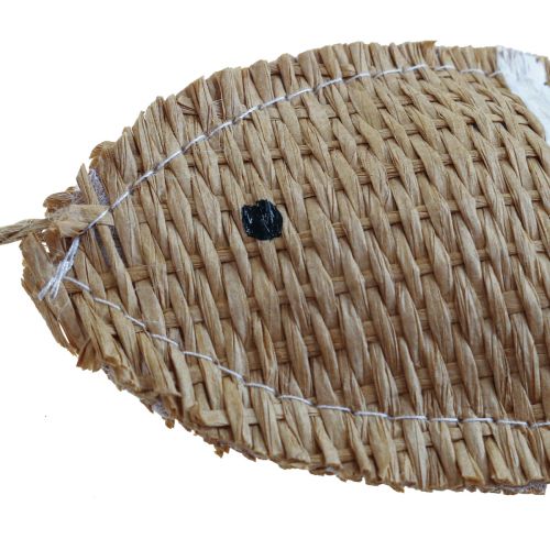 Pendurar decoração peixe deco para pendurar decoração marítima riscas 14,5×6cm