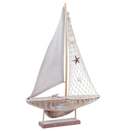 Itens Decoração de veleiro decoração marítima de veleiro 31,5×5,5×48cm