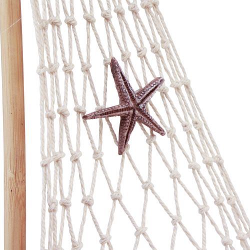 Floristik24 Decoração de veleiro decoração marítima de veleiro 31,5×5,5×48cm