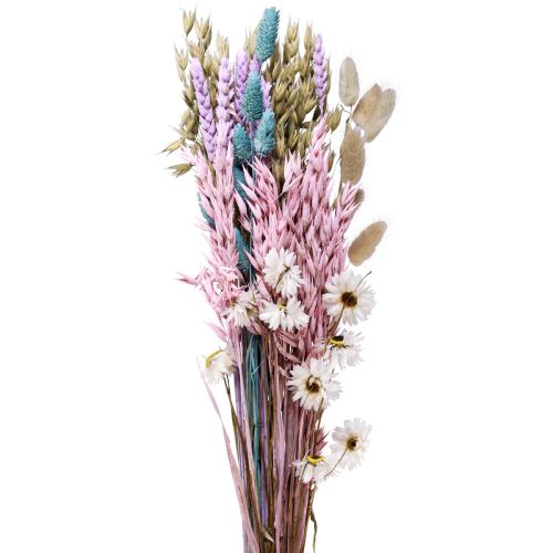 Buquê de flores secas flores de palha grão Phalaris 58cm