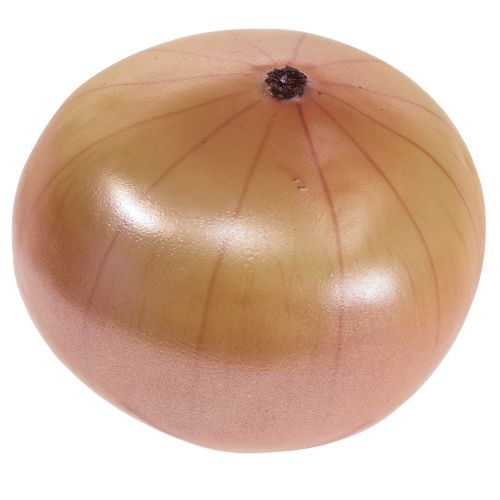 Floristik24 Legumes Artificiais Cebola Deco vegetais artificiais Ø7.5cm