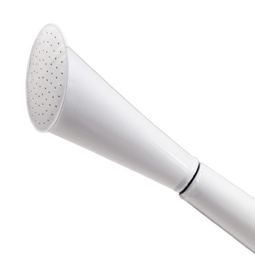 Floristik24 Regador decorativo metal decorativo branco 67 cm 1 peça