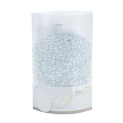 Floristik24 Diamantes acrílicos Ø4mm claro 110g