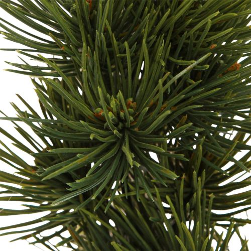 Floristik24 Coroa de advento artificial em pinho, decoração verde abeto Ø30cm