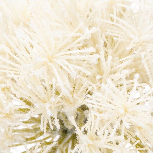 Itens Flor artificial de alho-poró, design delicado para uso interno, 68 cm