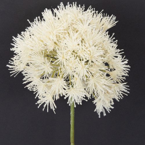 Itens Flor artificial de alho-poró, design delicado para uso interno, 68 cm