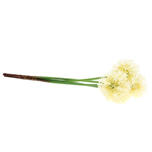 Floristik24 Cebola decorativa Allium branca artificial 51 cm 4 unidades