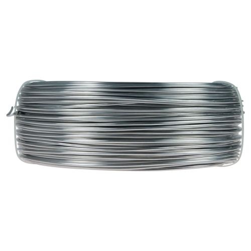 Itens Fio de alumínio fio de alumínio 2mm fio de joalheria prata 118m 1kg
