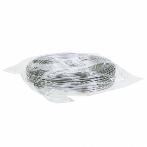 Itens Fio de alumínio 2mm prata 60m 500g