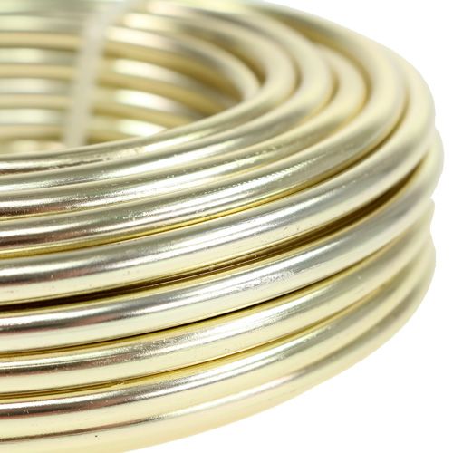 Fio de alumínio Ø5mm champanhe 500g