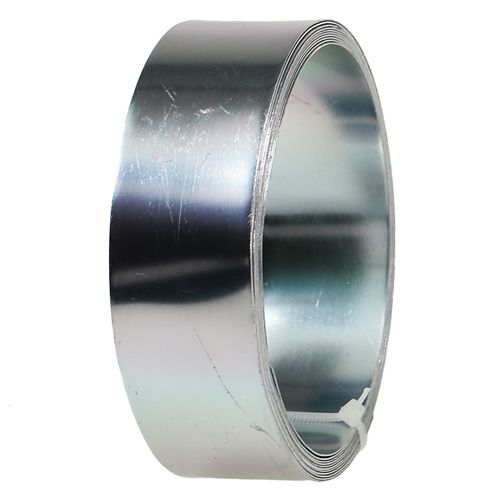 Fio de alumínio fio plano prata 30mm 3m