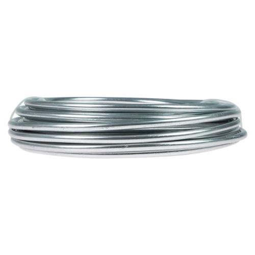 Itens Fio de alumínio fio de alumínio 5mm fio de joalheria prata 500g