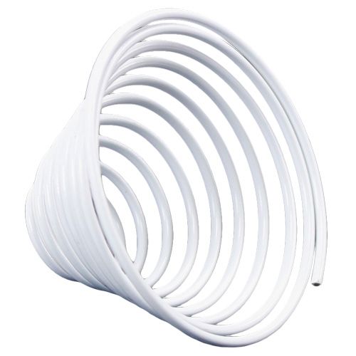 Floristik24 Parafuso de fio de alumínio parafuso de metal branco 2mm 120cm 2pcs