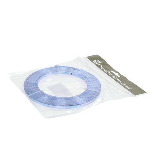 Floristik24 Arame liso de alumínio lilás 5mm 10m