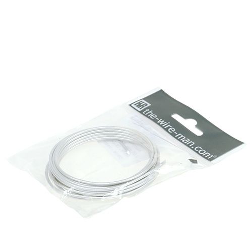 Itens Fio de alumínio 2mm creme 3m