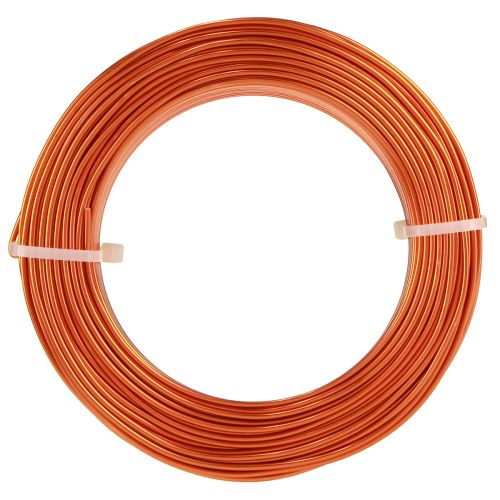 Itens Fio de alumínio laranja Ø2mm fio artesanal alumínio 500g 60m
