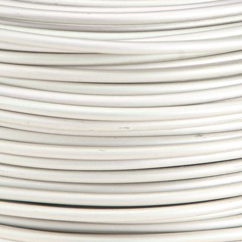 Itens Arame de alumínio Ø2mm fio bonsai na cor creme 500g 60m
