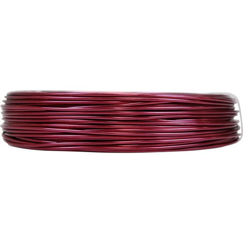 Itens Fio de alumínio Ø2mm 500g 60m rosa