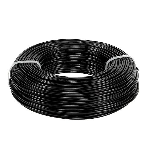 Itens Fio de alumínio Ø2mm 500g 60m Preto