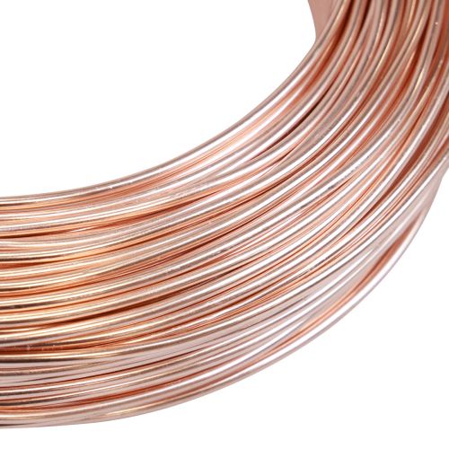 Itens Fio de alumínio fio de alumínio 2mm fio de joalheria ouro rosa 60m 500g