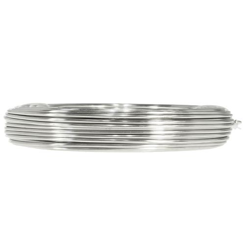Itens Fio de alumínio fio decorativo fio artesanal prata Ø3mm 1kg