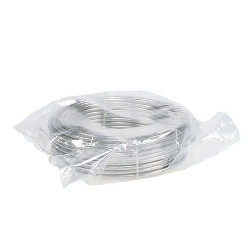 Itens Fio de alumínio 5mm 1kg prata