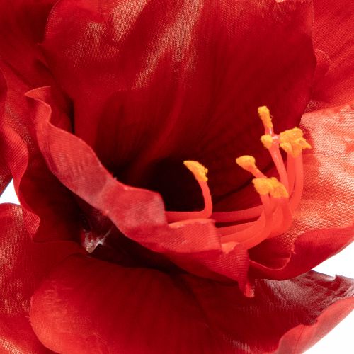 Flor artificial de amarílis vermelha, com haste longa, para vaso e arranjos, 77 cm. | Floristik24.pt