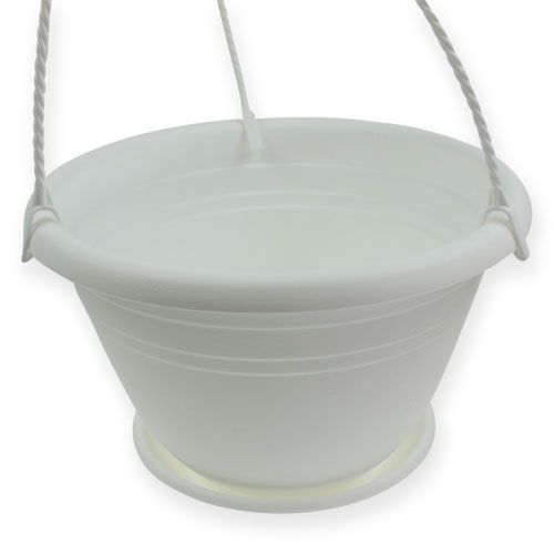 Itens Cesto suspenso Galiza Ø30cm branco