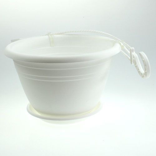 Itens Cesto suspenso Galiza Ø30cm branco